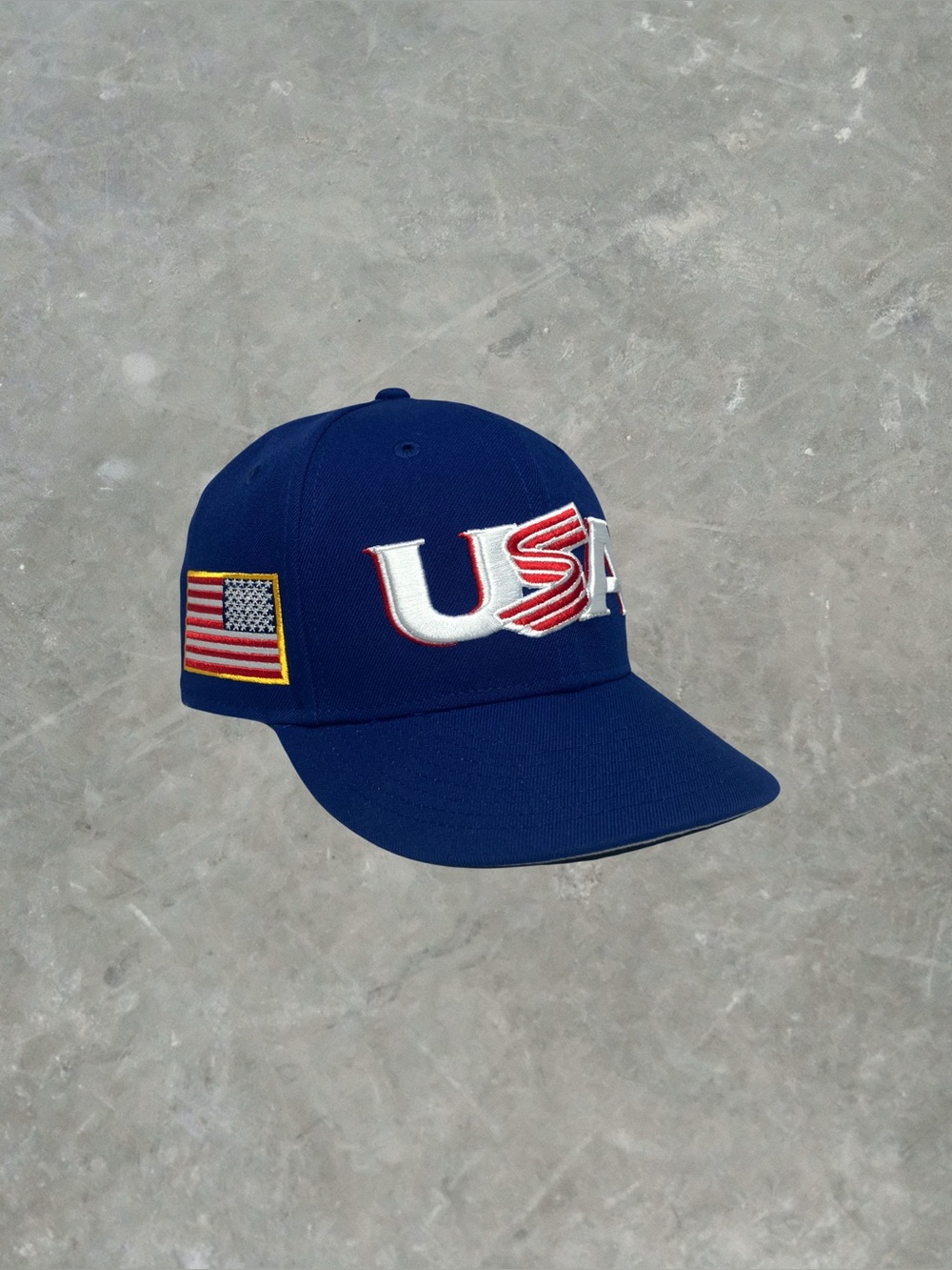 USA WBC 2026 New Era 59Fifty Fitted Hat Size 7 1/8 Navy Pro Image Exclusive
